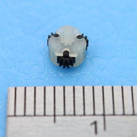Đường kính bánh xe siêu nhỏ Đường kính bánh răng 1mm 3 bánh răng nhỏ màu đen lắp ráp trong trục